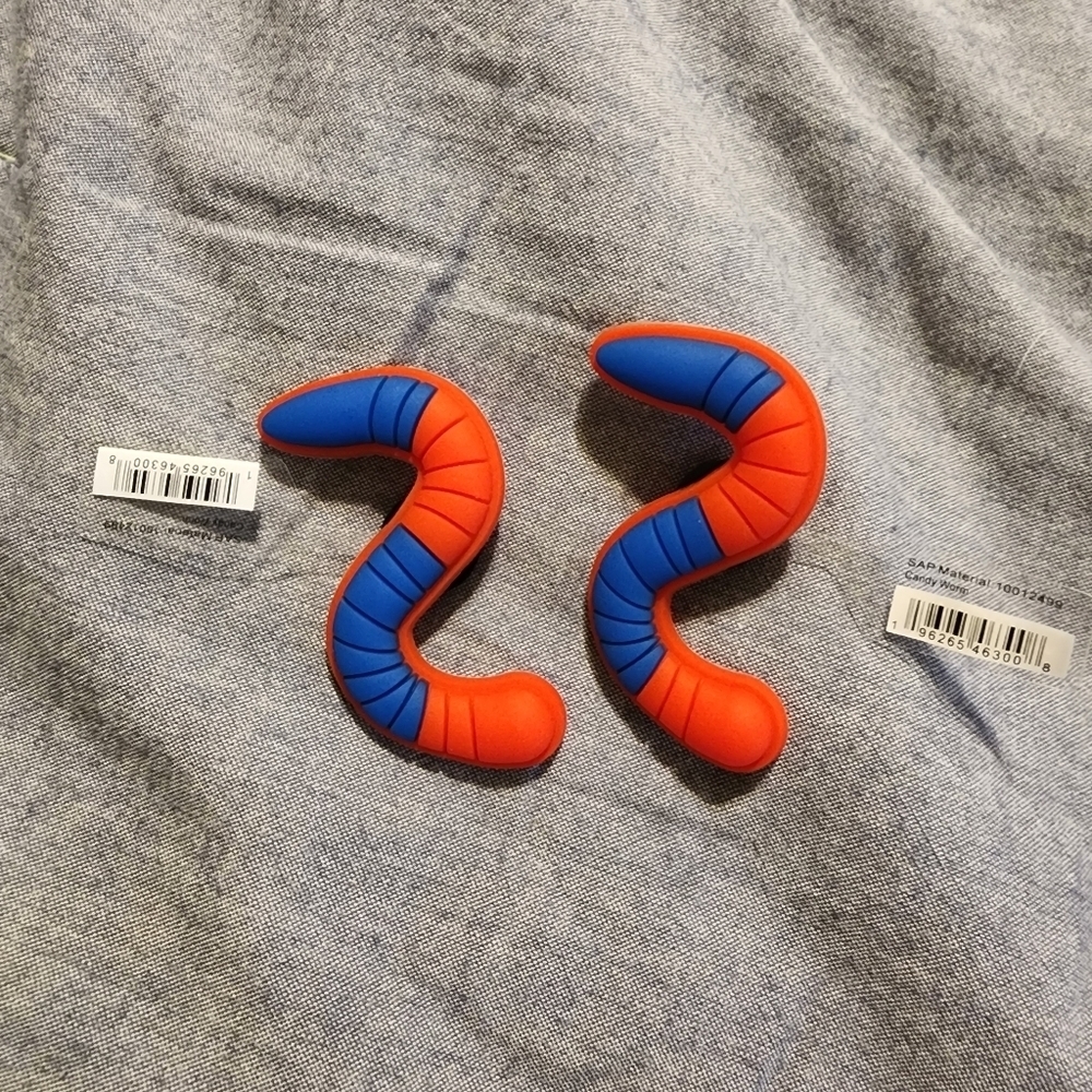 R2 - Crocs UV Changing Candy Worms Jibbitz Charms 2-Pack